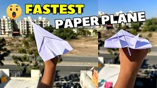 Thumbnail: How to Make a Paper Plane Fly Like a JET