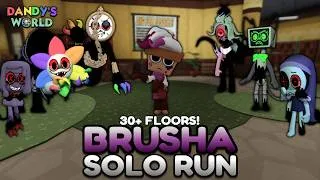 Thumbnail: BRUSHA SOLO RUN (30+ FLOORS!) [DANDY BLACKOUT] | DANDY'S WORLD