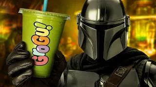 Thumbnail: The Mandalorian movie force fed me a suspicious green smoothie