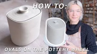 Thumbnail: Square and oval shapes on the pottery wheel?? Here's how