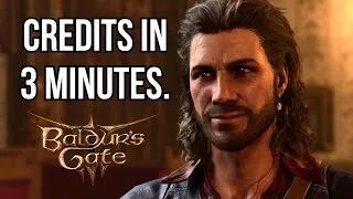 Thumbnail: Baldur's Gate 3 Any% Speedrun in 3:23 (Former World Record)