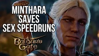 Thumbnail: Baldur's Gate 3 S*x% Speedrun (Patch 4 Version) in 4:17
