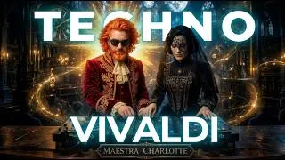 Thumbnail: Deep Focus Techno | Vivaldi Four Seasons Classical Remix  | Maestra Charlotte