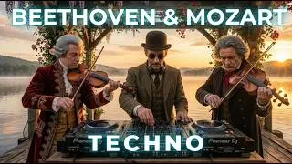 Thumbnail: Minimal & Melodic Techno x Beethoven & Mozart | Deep Focus Journey | Maestro Charlez