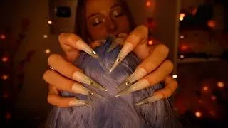 Thumbnail: ASMR head massage and scratching for instant sleep 🪄😴