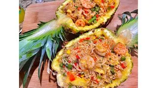 Thumbnail: How to make the best pineapple shrimp fried rice 🍚 😋 (a must try)!