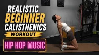 Thumbnail: 10-Min Realistic Beginner Calisthenics Workout