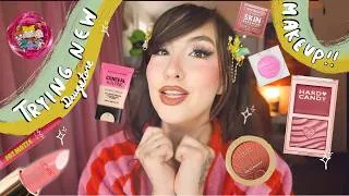 Thumbnail: FULL FACE NEW DRUGSTORE MAKEUP!HARD CANDY, REVOLUTION,COVERGIRL,PHYSICIAN FORMULA Old School Youtube