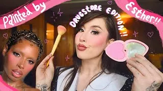 Thumbnail: Trying The Viral Pink Blush Routine by PaintedbyEsther! Drugstore PaintedbyEsther Recreation!