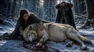 Thumbnail: The Rejected Omega Found a Pregnant She-Wolf Trapped in a Snare—When the Alpha King Arrived,He Froze