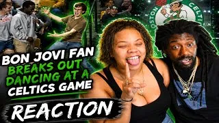 Thumbnail: Bon Jovi fan breaks out dancing at a Celtics game | REACTION