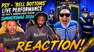 Thumbnail: PSY - ‘Bell Bottoms’ Live Performance at PSY’s Drenched Show SUMMERSWAG 2026 | REACTION