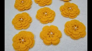 Thumbnail: How to Crochet Rose Flower || Wool Flower || क्रोशिये से फूल बनाएं