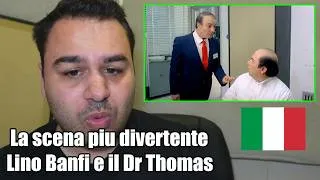 Thumbnail: British Reaction To La scena più divertente Lino Banfi e il Dr Thomas (Italian Comedy)