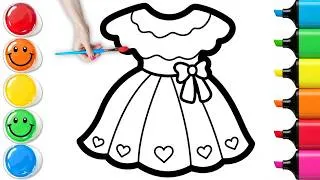 Thumbnail: How To Draw a Colorful Soft Dress | Easy Step By Step Tutorial