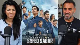Thumbnail: Operation Safed Sagar Trailer Reaction | Netflix India's Kargil War Story ✈️