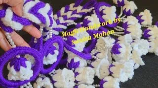 Thumbnail: 🔔 Bangles Wall hanging, Simple and easy toran design, Diy home decor craft, Bandhanwar, Gate Parda