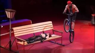 Thumbnail: Circus. Extreme cyclist.  Clip!