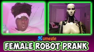 Thumbnail: Female Robot Prank on OMEGLE!