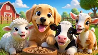 Thumbnail: Learn Animal Sounds | Playing & Eating Time with Farm Animals for Kids