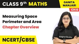 Thumbnail: Measuring Space Perimeter and Area - Chapter Overview | Class 9 Maths (Part 1) | Ch 6 | CBSE 2026-27