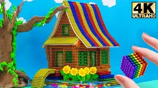 Thumbnail: Magnetic Balls Create AMAZING Art Houses