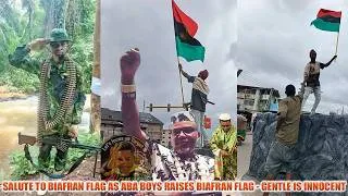 Thumbnail: 💪ABA BOYS RAISED UP BIAFRAN FLAG - GENTLE HAS BEEN VINDICATED - LISTEN TO WHAT WAS SAID ABOUT HIM.