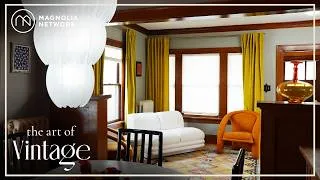 Thumbnail: Designing an Indian Modernist Space for a Client  | The Art of Vintage | Magnolia Network
