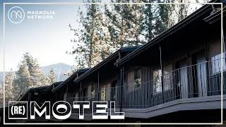 Thumbnail: The Coachman: Two 1960s Motels Reimagined as a Modern Tahoe Ski Lodge | (Re)Motel | Magnolia Network