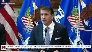 Thumbnail: 🇺🇸 AG Todd Blanche Mocks Fake News Panicans over Weaponization Fund, SPLC Arrests, Comey Trial