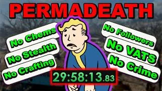 Thumbnail: Can I Beat Fallout 4 Permadeath in One Sitting? (Survival)