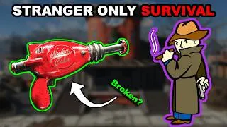 Thumbnail: Can I BEAT Fallout 4 With Only the Mysterious Stranger? (SURVIVAL)