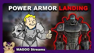 Thumbnail: Fallout 4 Survival With Only Power Armor Landings - Day 10