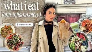 Thumbnail: what i EAT living alone in DC | anti-inflammatory