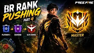 Thumbnail: NEW Season 52: Challenge Finally Master Lag Gaya 🔥 | Free Fire BR Rank Pushing Gameplay Part 4