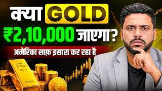 Thumbnail: Gold Price ऊपर जायेगा | Bitcoin Rally का बड़ा Macro Reason - America Bond Yield Complete Analysis