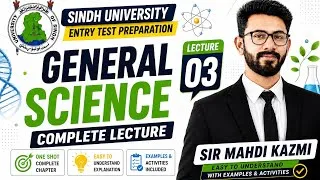 Thumbnail: Everyday Science Lecture 03 | University of Sindh Preparation_Mehdi's Academy | Mehdi Kazmi