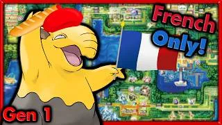 Thumbnail: Can I Beat Pokemon Red IN FRENCH? 🔴 Pokemon Challenges (yes the video is in English)