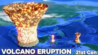 Thumbnail: Biggest Volcano Eruption Comparison On The Earth 2025
