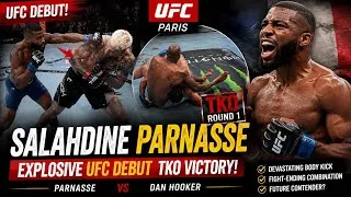 Thumbnail: Salahdine Parnasse Destroys Dan Hooker in Debut! UFC Paris Highlights & Fight Breakdown
