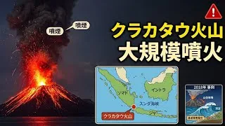 Thumbnail: 【速報】クラカタウ火山で大規模噴火！噴煙1万5000m到達・日本への津波影響と気象リスクを徹底解説، クラカタウ火山