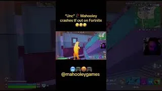 Thumbnail: “Unc” 🥀 Mahooley crashes out on Fortnite 