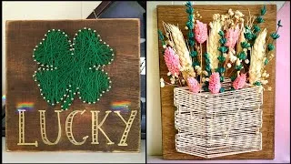 Thumbnail: Beautiful String Crafts That Look Expensive | Stunning DIY Home Decor Ideas🎄🪡🎅