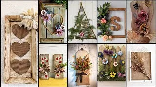 Thumbnail: Dreamy Twig Village Scenery  | Rustic DIY Wall Hanging Nature Art & Handmade Home Decor🎄🪡🎅