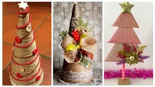Thumbnail: ✨ DIY: Árbol Navideño con Yute y Madera Reciclada🌲🪡🎅 Handmade Jute Christmas Tree from Recycled Wood