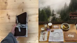 Thumbnail: Cloudy morning, banana bread and cows | Healing in the mountains