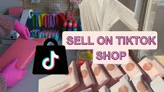 Thumbnail: How To Start Selling on TikTok Shop 🛍️ | Small Business Diary: Packing Orders, Tips 