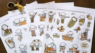 Thumbnail: Cat Collage Club August ‘26 | Journal Printables For Cat Lovers