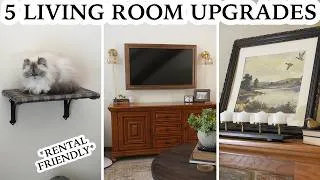 Thumbnail: 5 DIYs to Make My Rental Living Room Feel Like Home