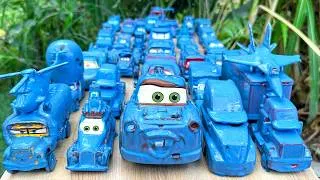 Thumbnail: Clean up muddy minicars & disney pixar car convoys🏎🚗🚚! Play in the garden
